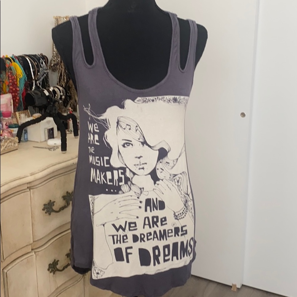 Urban Outifitters Burnout Tank